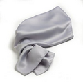 Light Gray Silk Scarf - 30"x30"